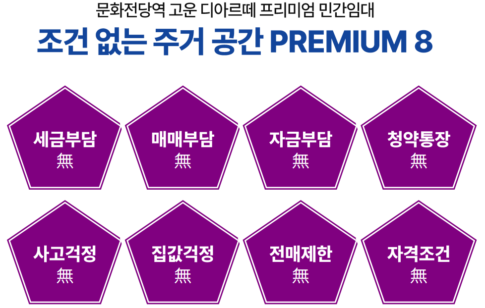 고운디아르떼 민간임대 장점
